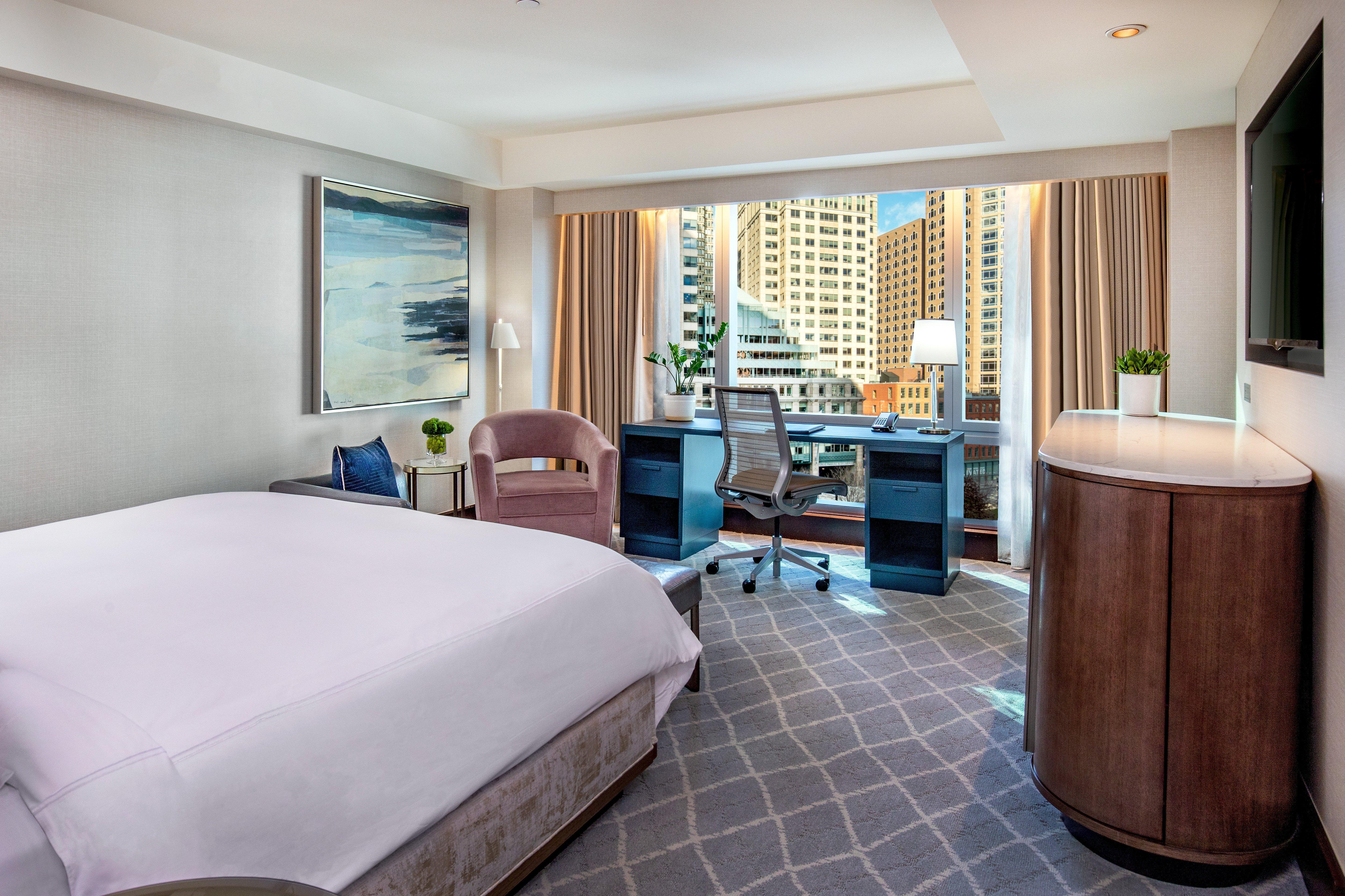 Intercontinental Boston By Ihg Hotel Exterior foto A guest room at The Westin Las Vegas