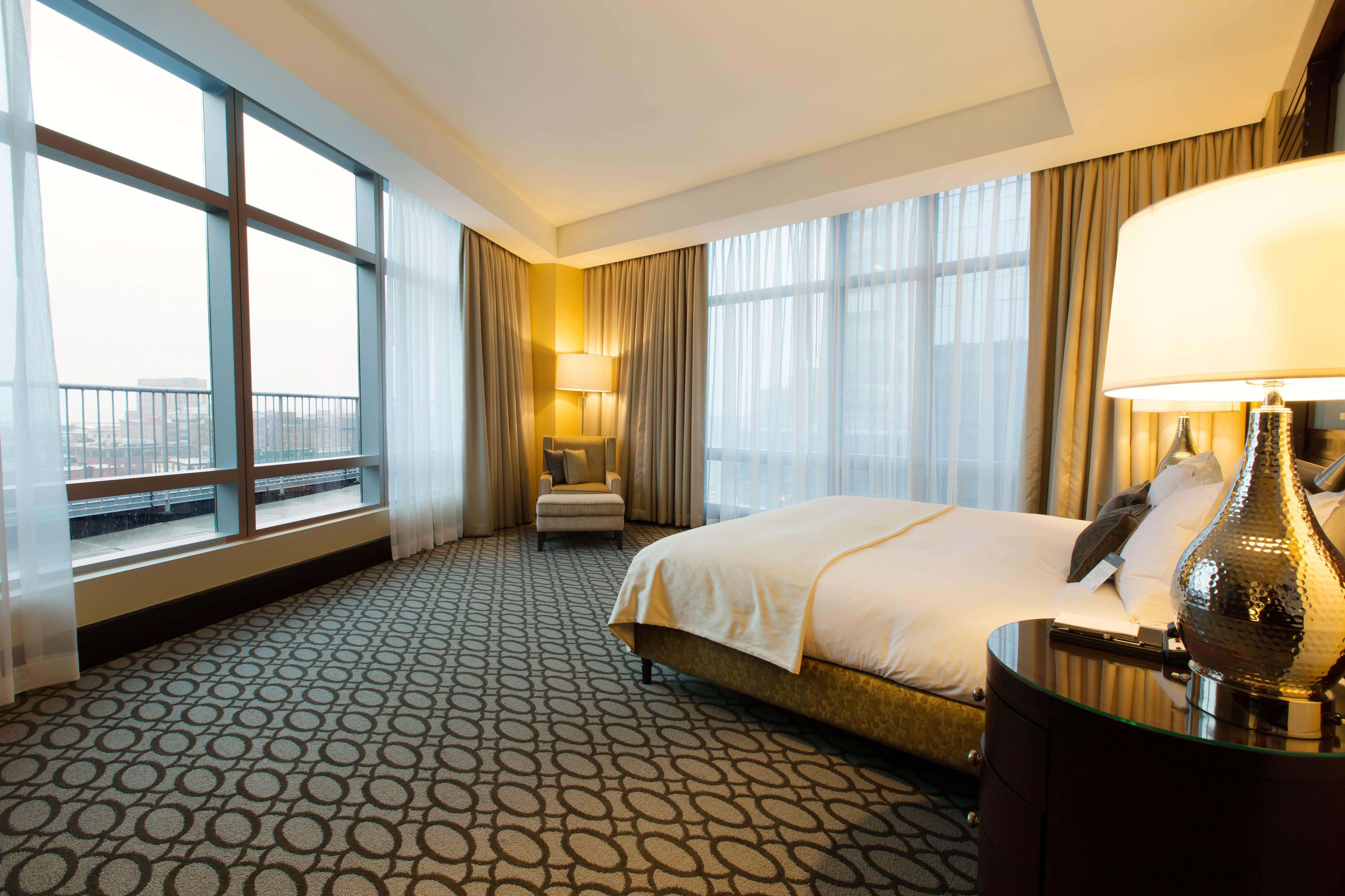 Intercontinental Boston By Ihg Hotel Exterior foto A bedroom at the hotel
