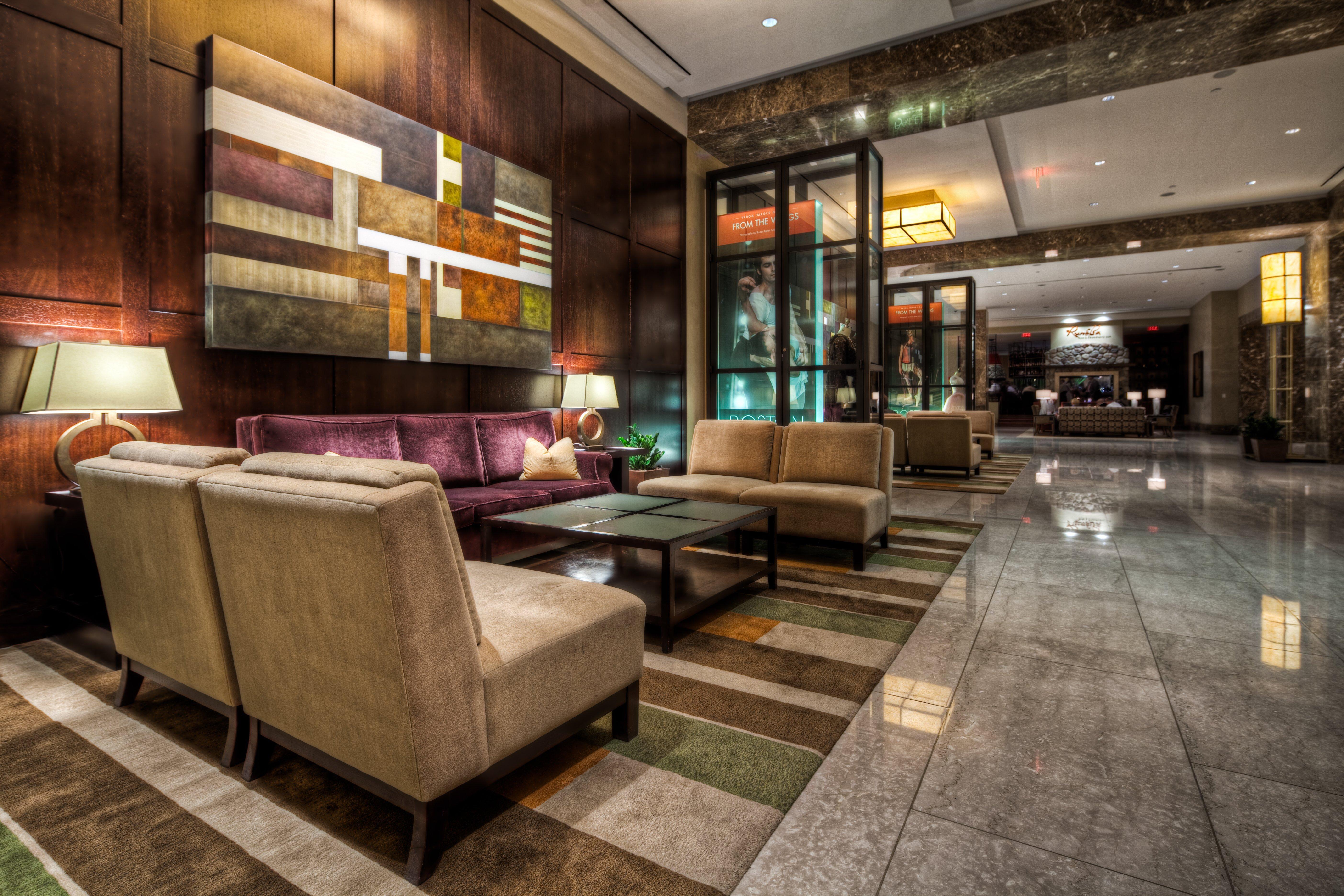 Intercontinental Boston By Ihg Hotel Exterior foto The lobby of the Four Seasons Hotel